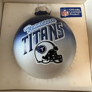 Vintage Tennessee Titans NFL Christmas Tree Ornament Sports Collectors Series